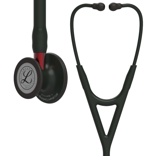 LITTMANN Stetoskop Cardiology IV™ - Black Red